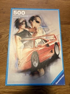 Ravensburger Puzzle 500 Ferrari F 40 1991 Raro Completamente Testato Raro - Foto 1 di 5