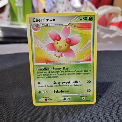 Cherrim Pokemon TCG Stormfront Non-Holo Rare Card #14/100 - Image 1 of 2