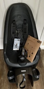 Thule Yepp 2 Maxi Rear Rack Mounted Child Bike Seat Black - Picture 1 of 6