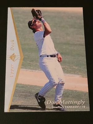 1995 SP Silver UPPER DECK #175 Don Mattingly NEW YORK YANKEES NM-MT - Image 1 of 4