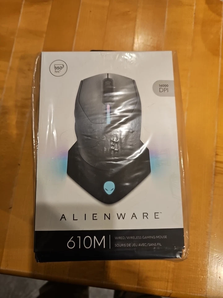 Беспроводная игровая мышь Dell Alienware AW610M лунная темная СОВЕРШЕННО новая - Изображение 1 из 1