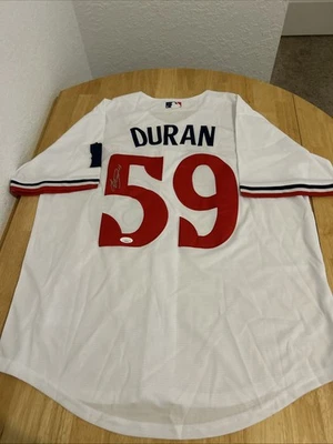 Jhoan Duran Minnesota Twins Autographed Jersey JSA Certified - Image 1 of 4