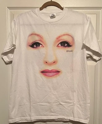 Cyndi Lauper - Shine RARE concert t-shirt '04 - Size Medium - Image 1 of 2