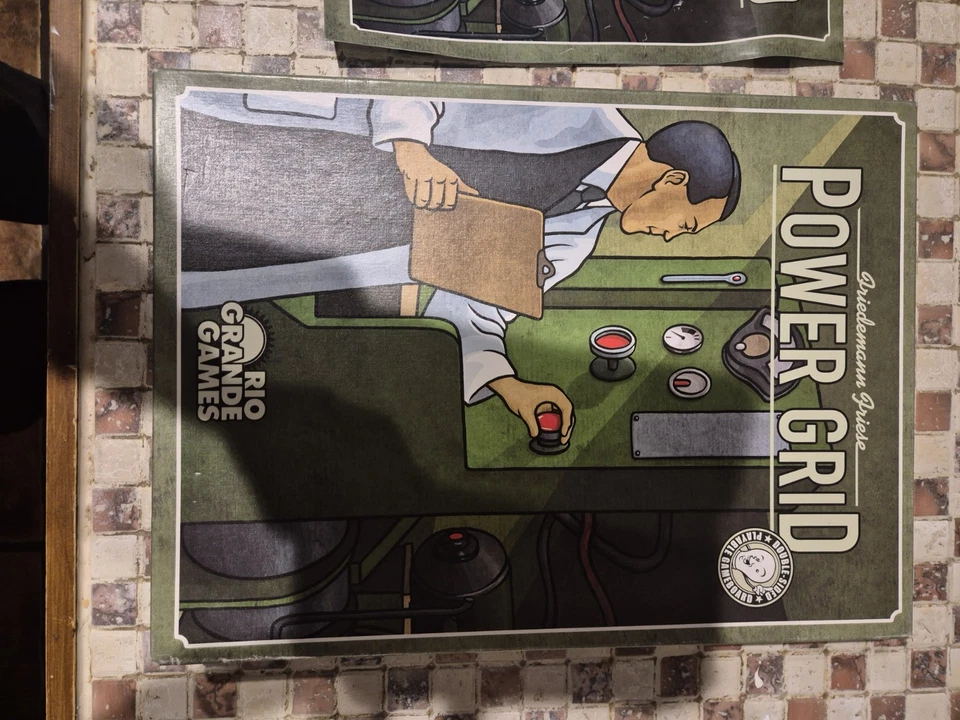 Power Grid 2nd Ed Board Game (Rio Grande Games, 2004.  2-6 playes, FREEPOST  - Image 1 of 4