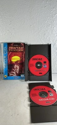 Dracula Unleashed (Sega CD) CIB Complete w/Two Discs Foam - Image 1 of 3