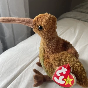 EXTREM SELTENE TY BEANIE BABYS SCHNABEL DIE KIWI MIT FEHLERN FEHLER  - Bild 1 von 8