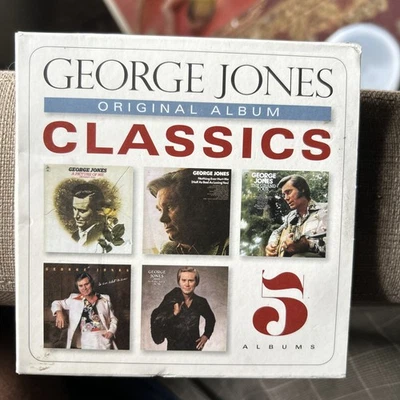 Original Album Classics by George Jones (CD, 2014) Epic Legacy 5 CD Set OOP Foto 1 de 3