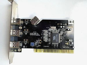 Apollo 4 Port PCI VIA 1394A Firewire Interface Erweiterungskarte/SD-FW6306-3I - Bild 1 von 9