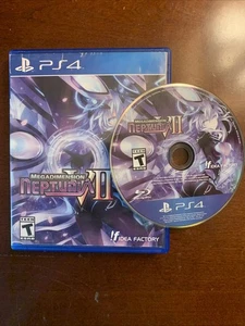 Megadimension Neptunia VII (Sony PlayStation 4, 2016) Reverse Art Cover Tested - Picture 1 of 4