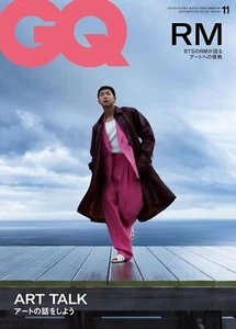 BTS RM Cover GQ JAPAN November 2023 Regular Edition Magazine Fashion Kim Nam-jo - Picture 1 of 1