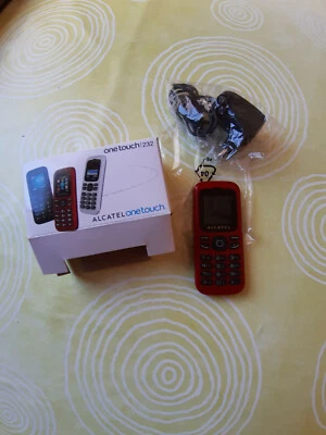 Téléphone Mobile Alcatel One Touch E232 ROUGE - Photo 1/4