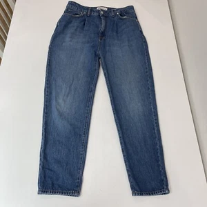 Officine Generale Dana Jeans High Rise Cropped Straight Leg - Size 27 W29 L27 - Picture 1 of 13