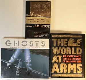 WW II Book Lot Ghosts World At Arms Readers Digest Illustrated The Victors - Picture 1 of 10