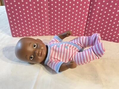 VTG. 2016 LAUER TOYS/JUST PLAY WATER BABIES DOLL, 9 IN., BROWN SKIN - Image 1 of 4