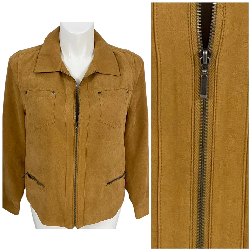 Blazer Studio Works Feminino Tamanho 16 Jaqueta Bronzeada Trabalho Escritório Cápsula Minimalista - Imagem 1 de 4