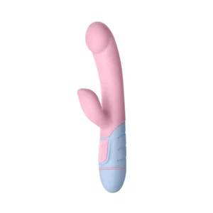 FemmeFunn FFIX Rabbit Dual-Stimulation with Vibration Modes Light Pink - Picture 1 of 10