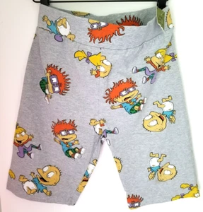 Nickelodeon Rug Rats Biker Shorts Girl's Size Large Youth NWT'S - Picture 1 of 5