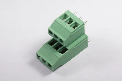 1721731 Phoenix Terminal Block Header Offset 6 Pos 2 Level Vertical 5.08mm Green - Image 1 of 3