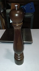 Bisetti 13 Inch Roma Beech Wood Pepper Mill With Adjustable Carbon Steel Grinder - Bild 1 von 4