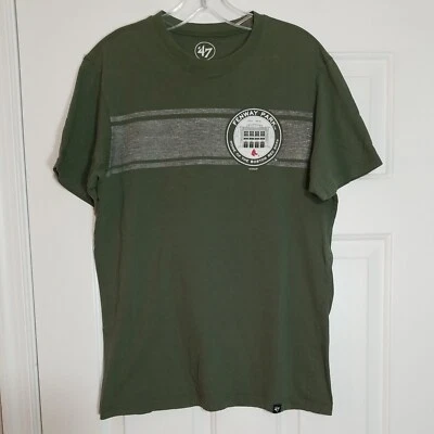 Boston Red Sox 47 Brand T-Shirt Mens Small S Green Fenway Park MLB Baseball - Image 1 of 4
