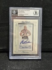 PHIL HEATH 2013 Allen & Ginter On Card Auto Beckett Slabbed 7 Time Mr. Olympia