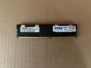 ELPIDA 8GB 4RX4 PC2 5300F-555 SERVER MEMORY EBE82FF4A1RQ-6E-E I4-5(3) - Picture 1 of 4