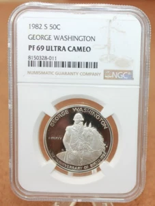 1982-S NGC George Washington $1 NGC PF69UC (015WEJ) - Picture 1 of 8