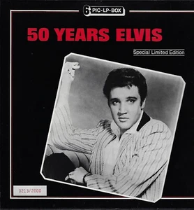 ELVIS PRESLEY 50 YEARS ELVIS 6 VINYL PICTURE DISCS LMTED NUMBERED ED. 0213/2000 - Picture 1 of 4