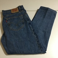 Vintage Levi's 512 Slim Fit Mens Blue Jeans Size 36x30 Medium Wash