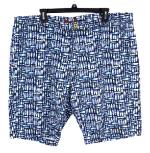 Robert Graham Herren Chino Shorts Gr. 38 Classic Fit Blau Surfbretter Print Preppy - Bild 1 von 9