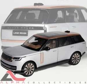 LCD LCD18017-SI 1:18 2022 LAND ROVER/RANGE ROVER SV SERENITY SILVER - Imagen 1 de 5