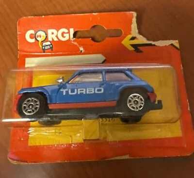 CORGI  RENAULT TURBO -Unopened - Red Card Series - Made in Great Britain - Image 1 of 3