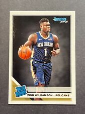 2019/20 Donruss Zion Williamson #201 *Rookie Card* *Rated Rookie*
