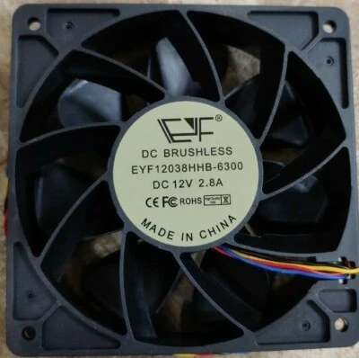Bitmain Antminer 6000 RPM Fan L3 L3+ L3++ D3 D5 DR3 DR5 R4 V9 X3 Z15 Z11 Z9 Mini