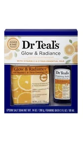 Dr Teal's Glow & Radiance with Vitamin C & Citrus Epsom Salt Soaking Solution - Picture 1 of 4