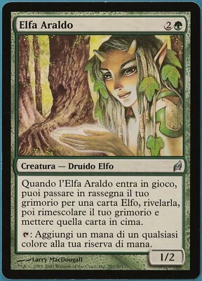 Elvish Harbinger Lorwyn (ITALIAN) NM Green Uncommon CARD (229636) ABUGames - Image 1 of 2