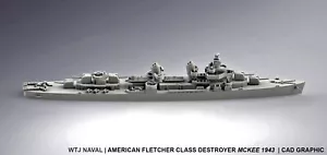 3x 1:1250 USS McKee 1943 - Bild 1 von 1