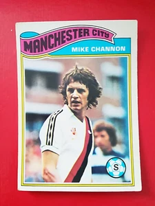 Topps Orange Back Football Cards 1978 #175 - Mike Channon - Man City - Picture 1 of 2
