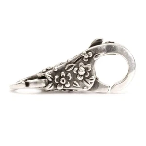 TROLLBEADS Lace Lock 10107 Neu Retired Lace Lock Sterling Silber Original Tasche - Bild 1 von 16