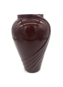Vaso Art Decò Vintage Royal Haeger Borgogna 10" - Foto 1 di 9