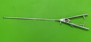 Needle Holder V-Type Straight Jaw Forceps 5mm x 330mm Laparoscopic Instruments - Picture 1 of 12