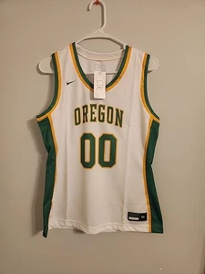 Nike NWT Crossover OREGON DUCKS Womens M Team Game #00 Basketball Jersey - Picture 1 of 4
