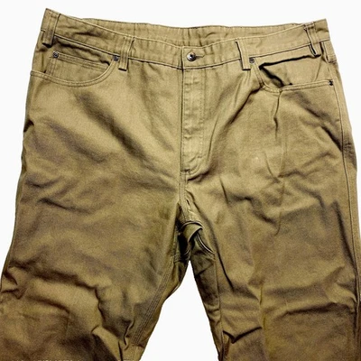 Duluth Trading Co Pants Mens 44 Tan Heavy Duty Canvas Workwear - Image 1 of 4