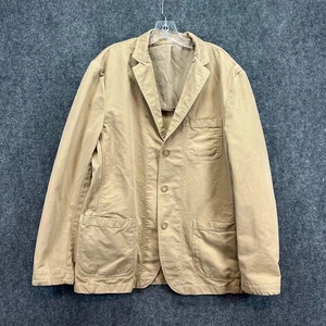 Chaqueta Blazer J.Crew Roto en Algodón Chino Caqui Ropa de Trabajo Tareas Abrigo | XL Alto - Imagen 1 de 14