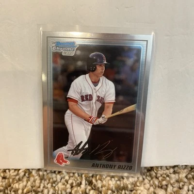 Anthony Rizzo RC 2010 1st Bowman Chrome Prospects #BCP101 Red Sox Cubs Yankees - Image 1 of 3