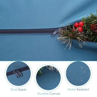 Christmas Tree Storage Bag Up to 9 FT Disassembled Tree Heavy Duty with Handles - Image 1 of 4