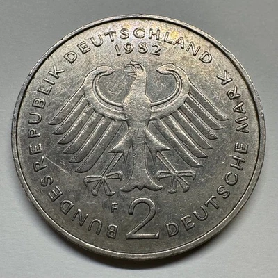 1982 Germany 2 Mark - Coin #C-086 - Image 1 of 2