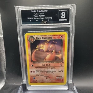 2000 Dark Charizard Holo Pokemon Card TCG Team Rocket Not PSA grade 8 4/82 #4 - Picture 1 of 6