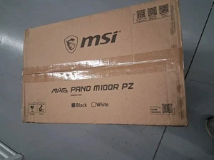 MSI MAG PANO M100R PZ BLACK- Premium Mid-Tower Gaming PC Case - Picture 1 of 4