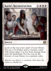 MTG - Kayla's Reconstruction The Brothers' War #10 Rare LP - Picture 1 of 2